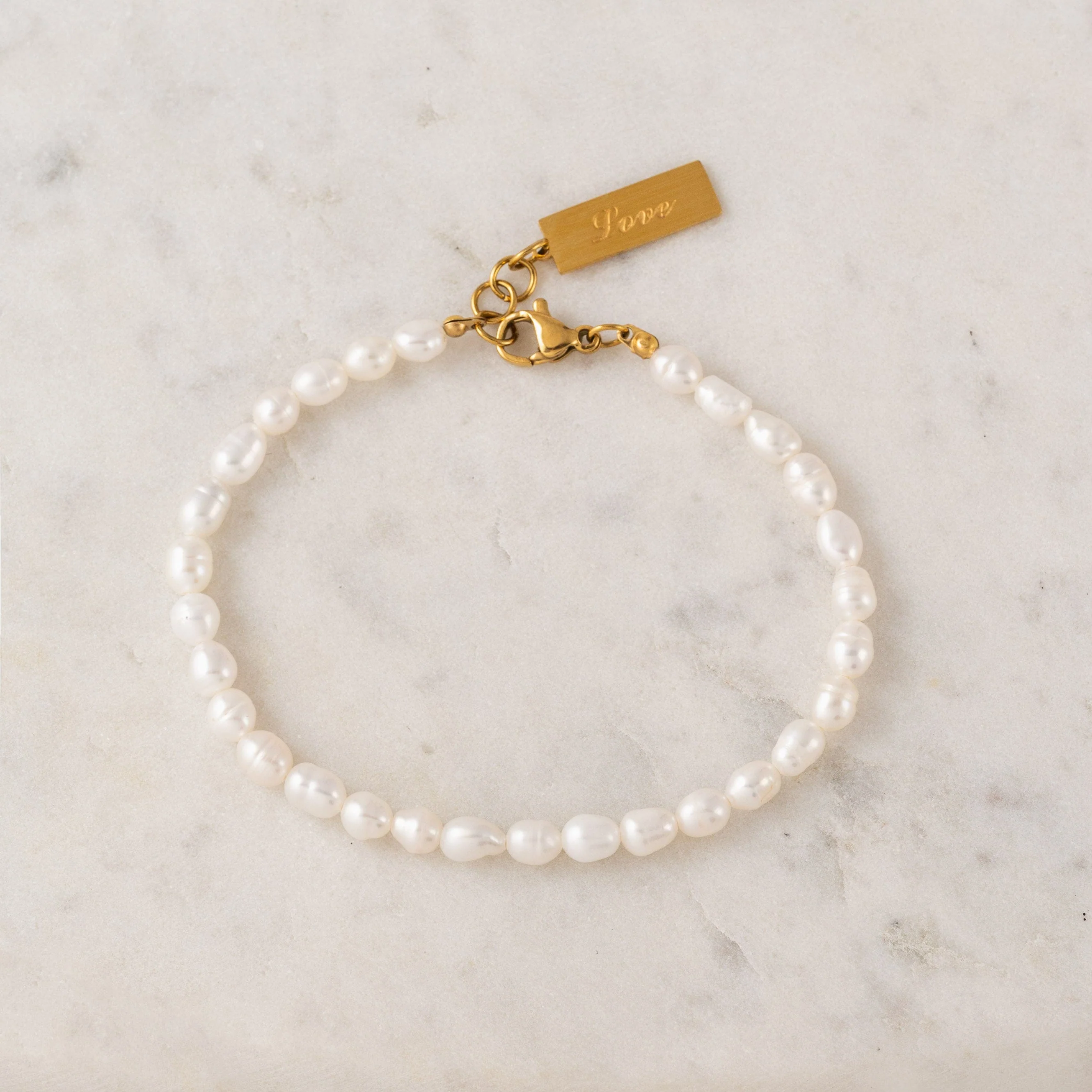 ISOLA PEARL TENNIS BRACELET by LOVER'S TEMPO