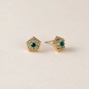 PACIFIC OPAL ANISE STUD EARRINGS by LOVER'S TEMPO