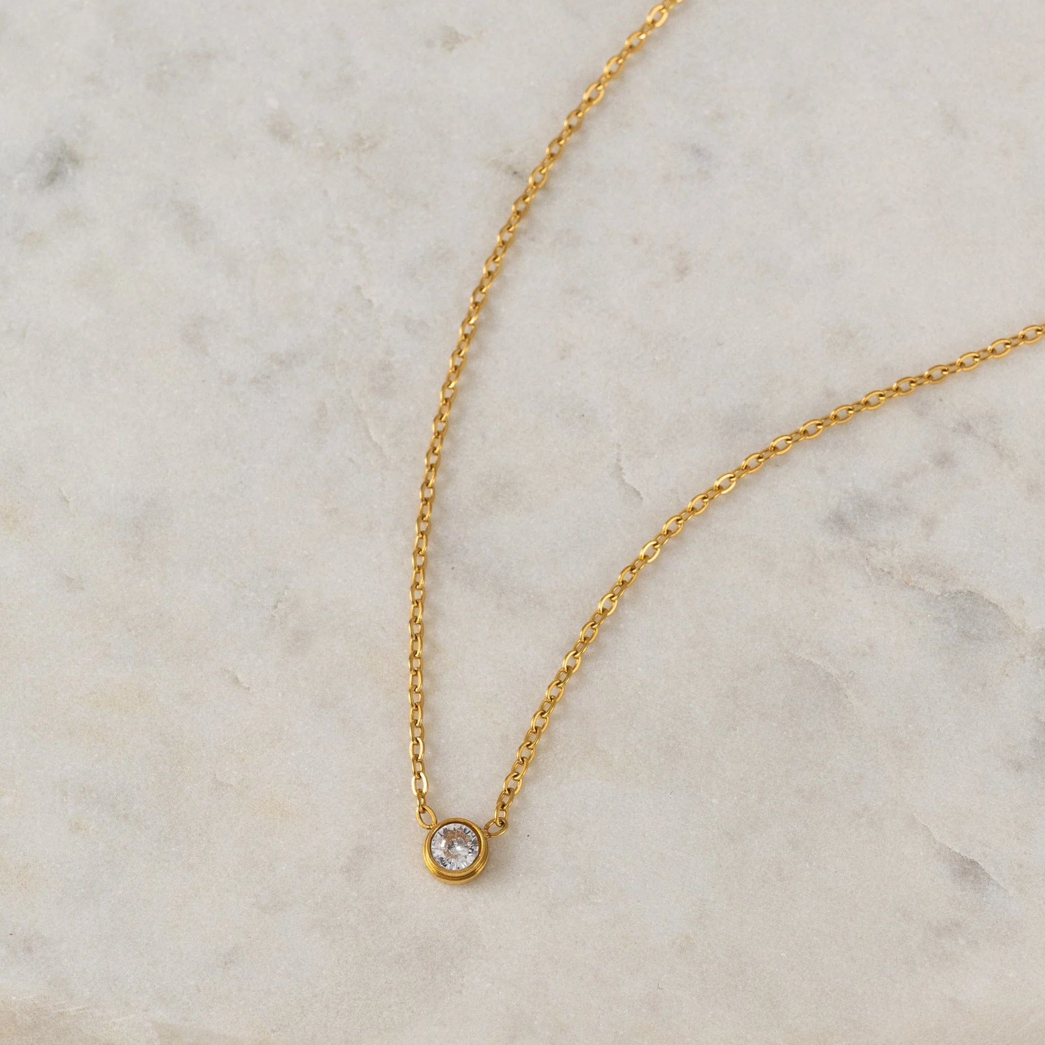 GOLD SOL NECKLACE by LOVER'S TEMPO