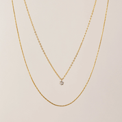 GOLD SOLEIL LAYERED NECKLACE by LOVER'S TEMPO