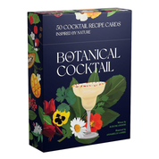 BOTANICAL COCKTAIL DECK CARDS: 50 COCKTAIL RECIPE CARDS INSPIRED BY NATURE by ELOUISE ANDERS