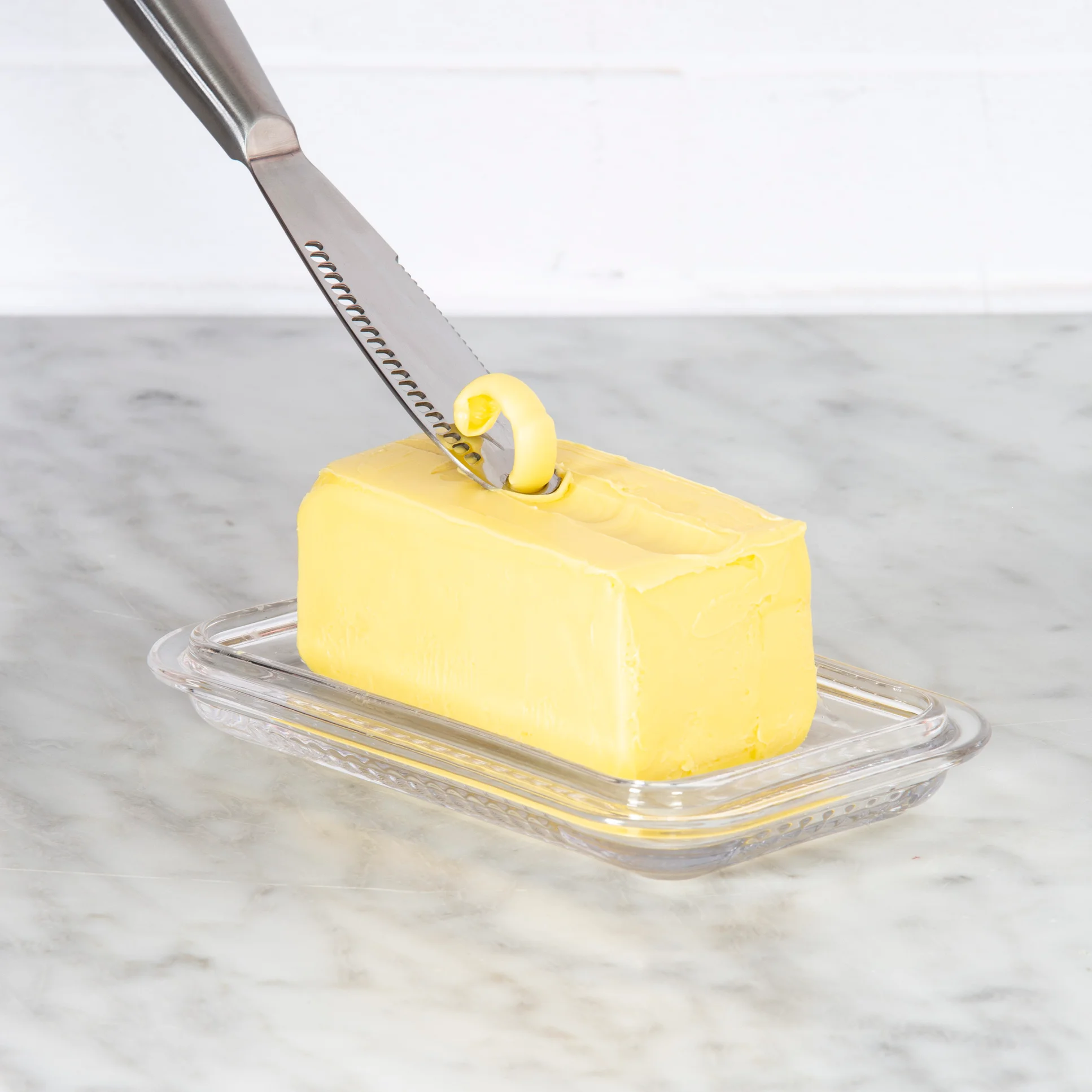 STAINLESS STEEL BUTTER CURLER & SPREADER