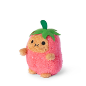 STRAWBERRY RICESPUD MINI SITTING PLUSH TOY by NOODOLL