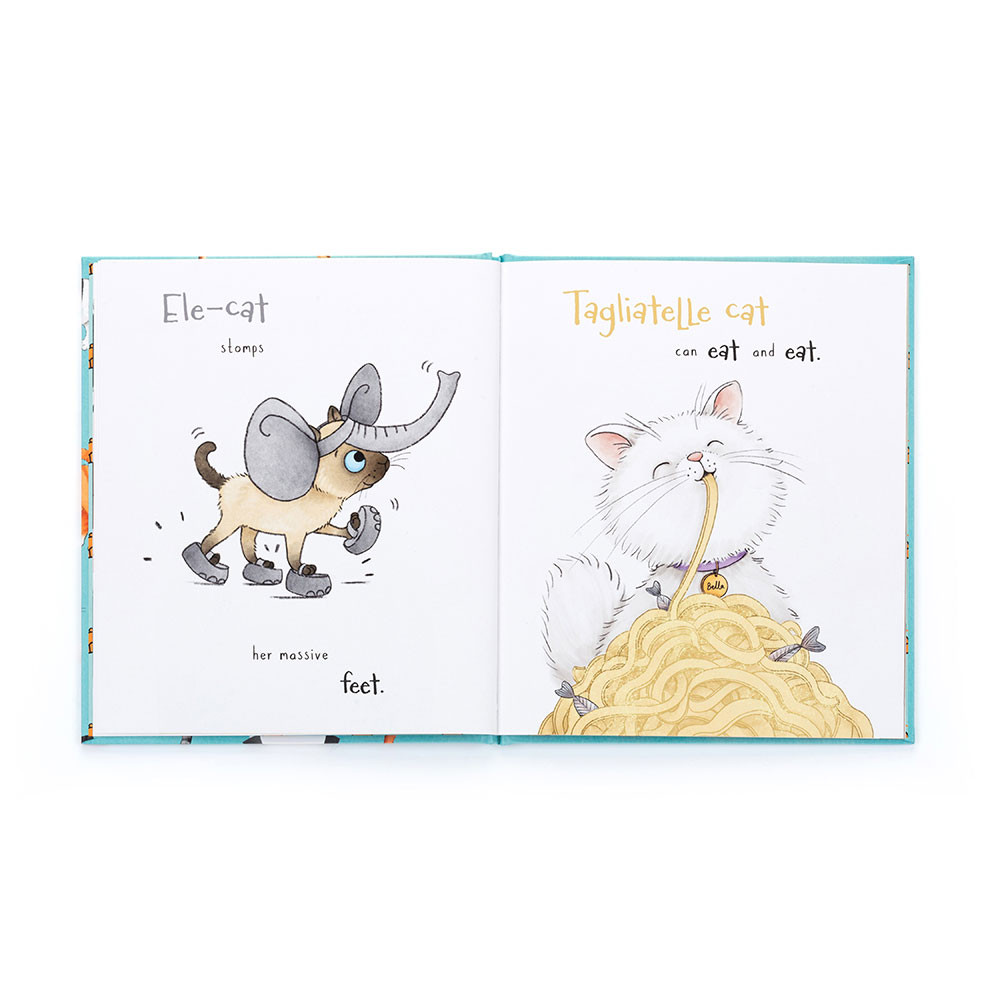 ALL KINDS OF CATS BOOK by JELLYCAT