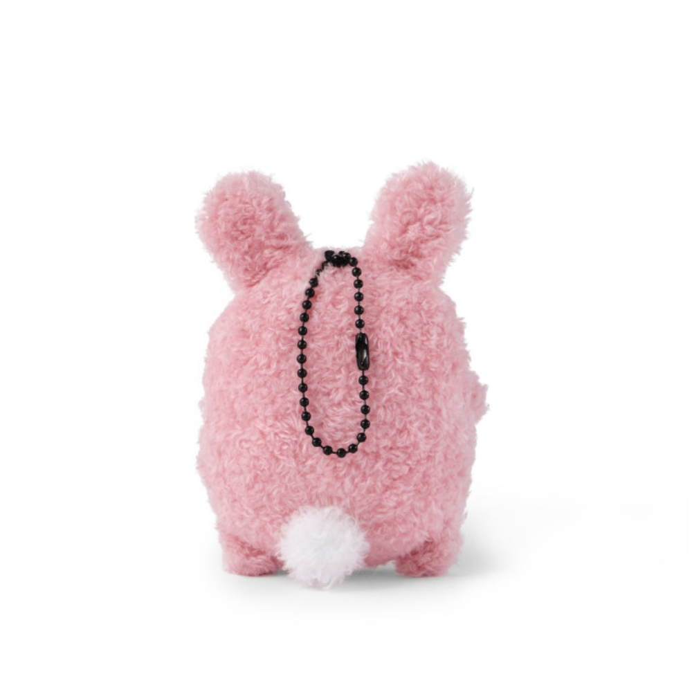 PINK BUNNY RICECARROT KEYRING by NOODOLL