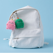 GREEN DINOSAUR RICEDINO KEYRING by NOODOLL