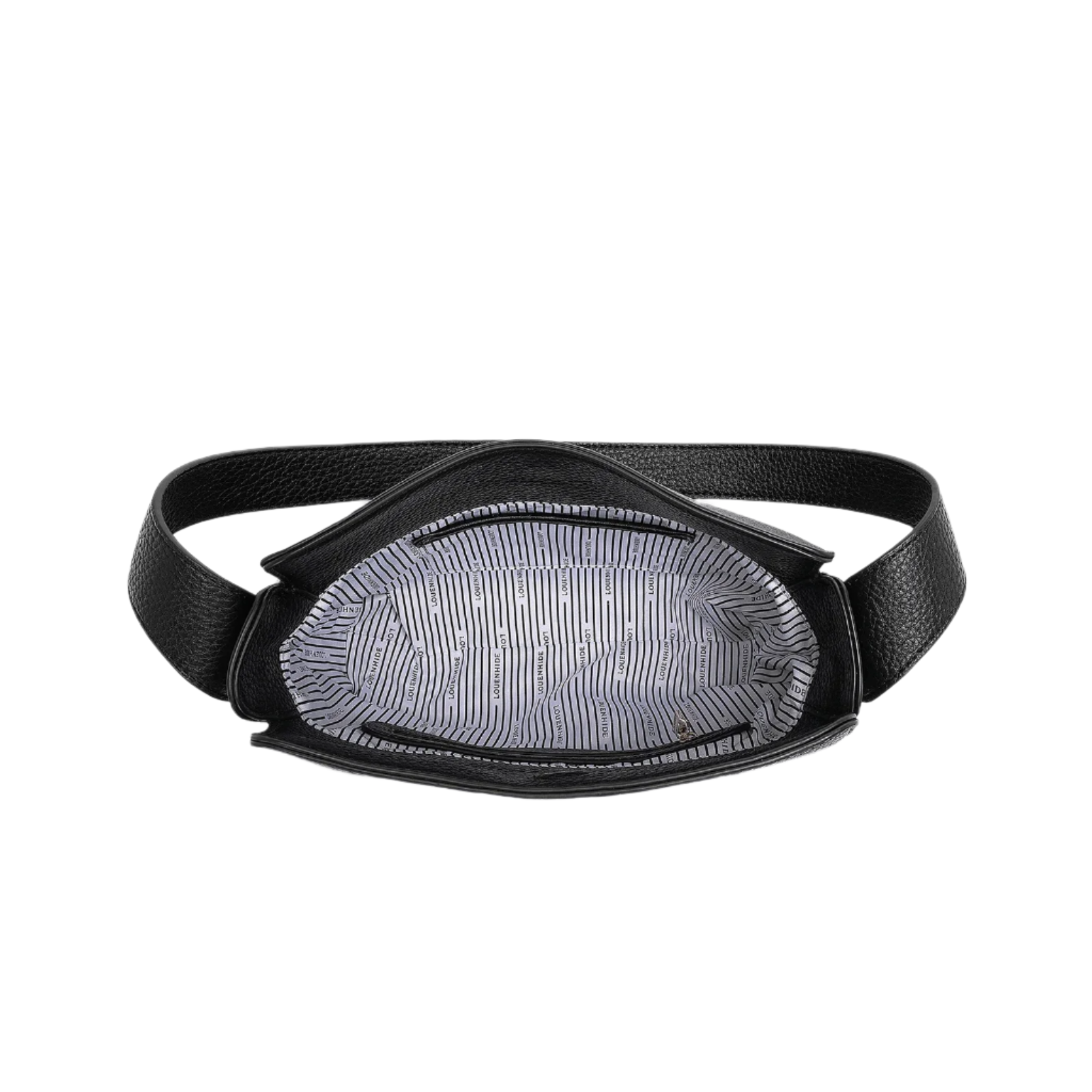 BLACK MADDIE SHOULDER BAG by LOUENHIDE
