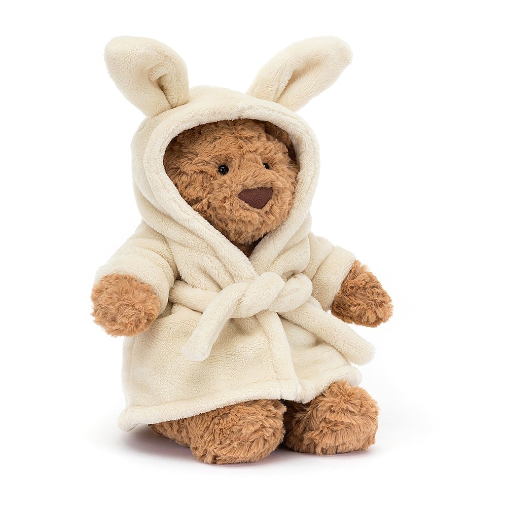 BARTHOLOMEW BEAR BATHROBE by JELLYCAT
