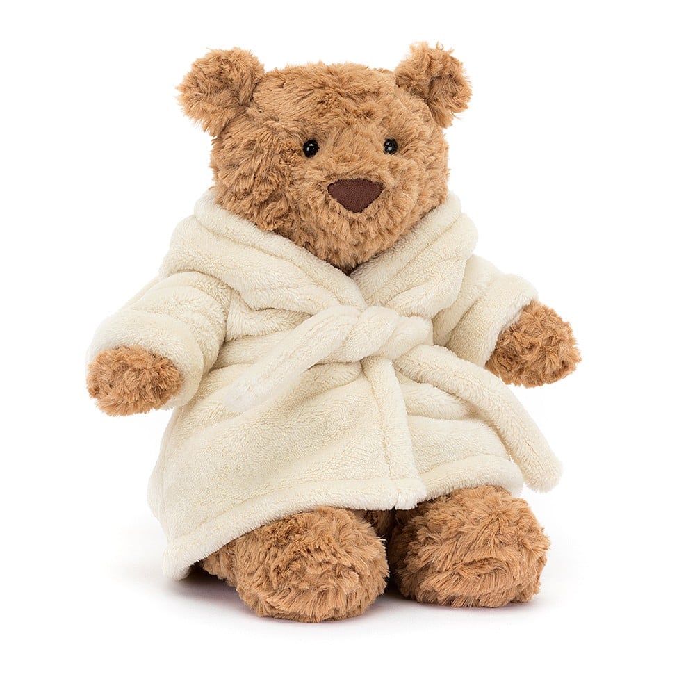 BARTHOLOMEW BEAR BATHROBE by JELLYCAT