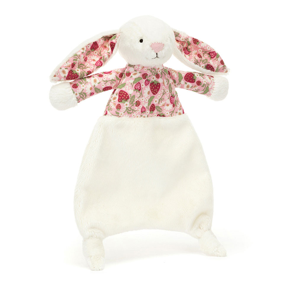 BLOSSOM CREAM BUNNY COMFORTER  by JELLYCAT