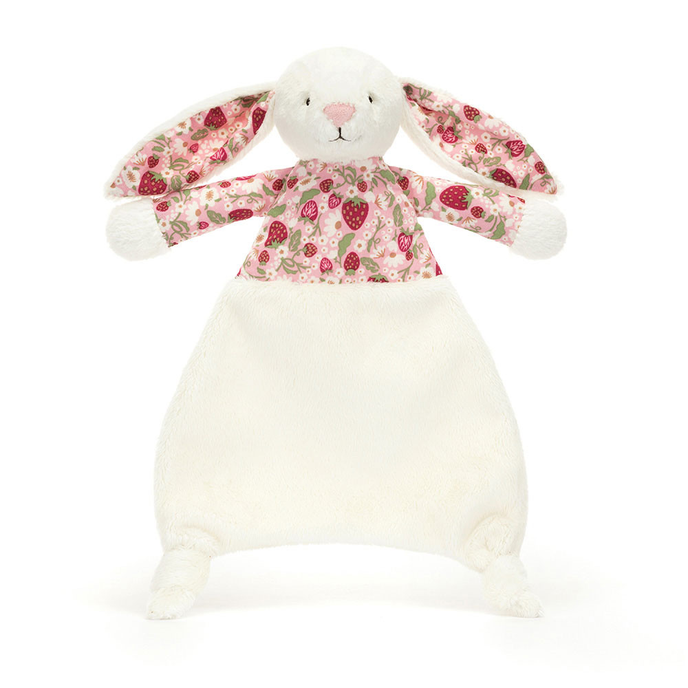 BLOSSOM CREAM BUNNY COMFORTER  by JELLYCAT