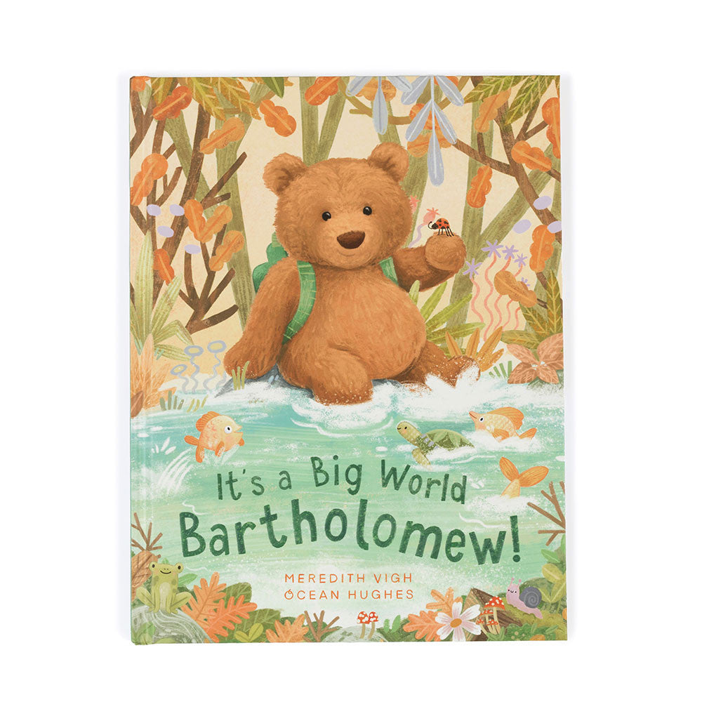 ITS A BIG WORLD BARTHOLOMEW BOOK by JELLYCAT