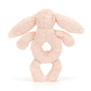 BASHFUL PINK BUNNY RATTLE by JELLYCAT