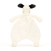 BASHFUL BLACK & CREAM PUPPY COMFORTER by JELLYCAT