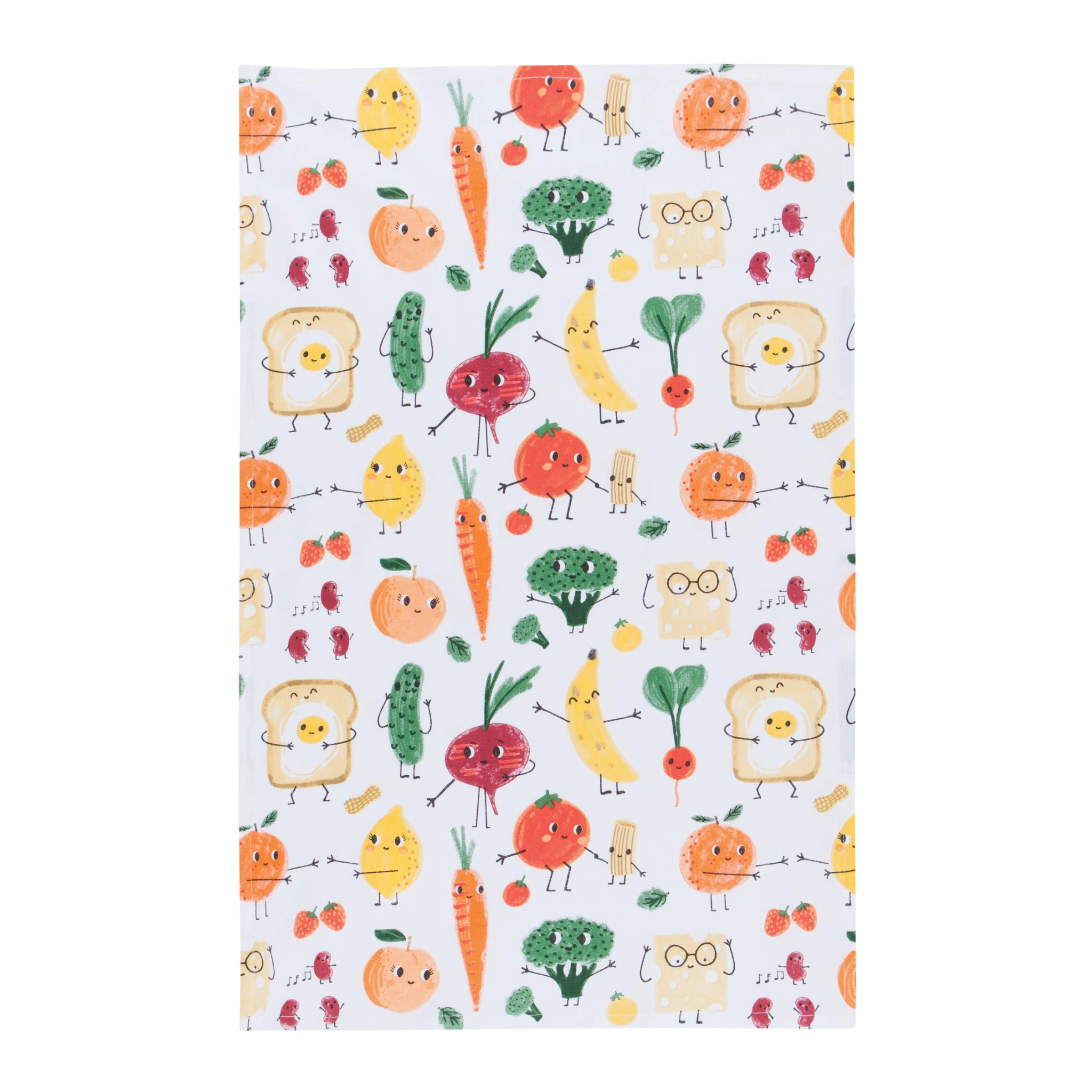 FUNNY FOOD TEA TOWEL