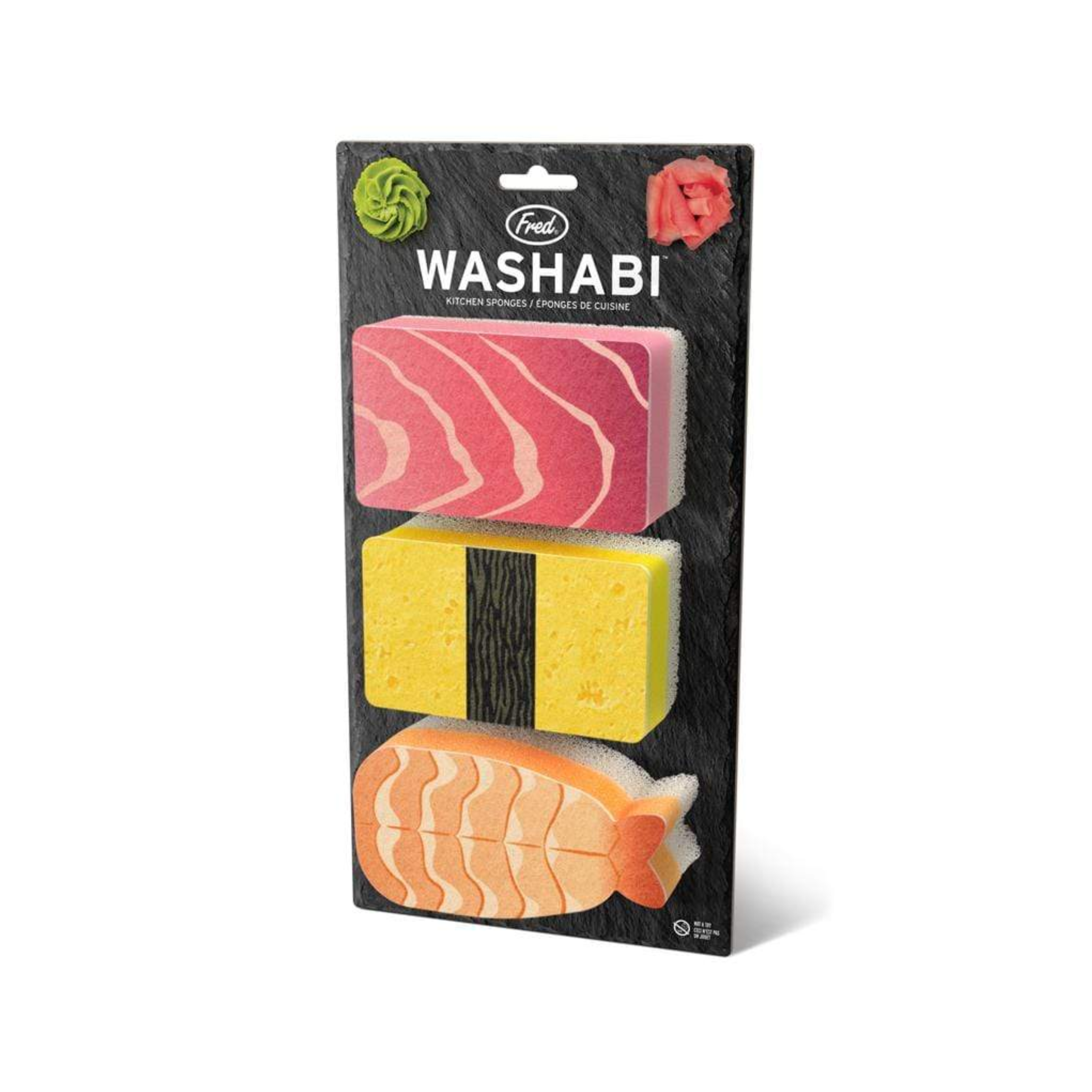 WASHABI SUSHI SPONGES