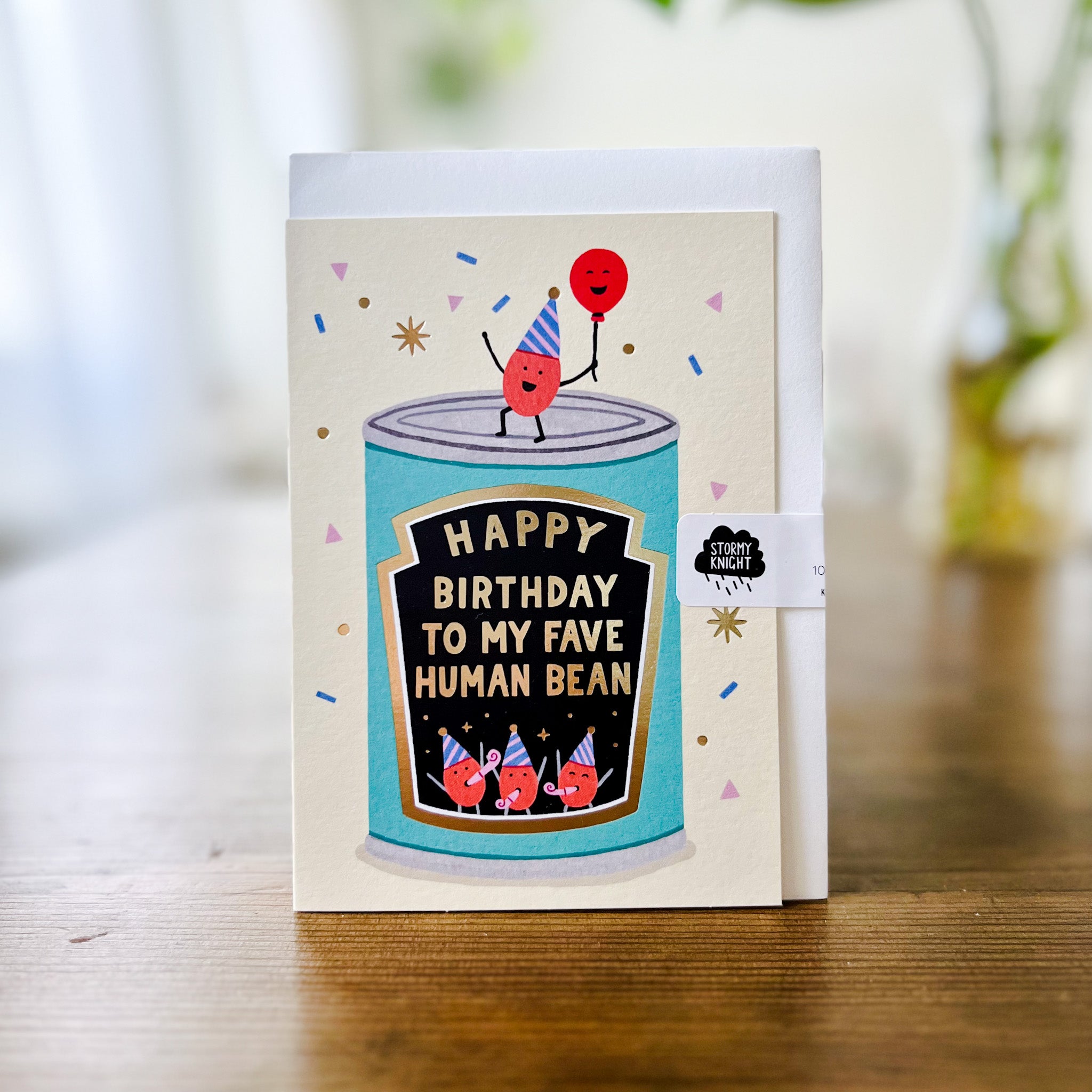 FAVE HUMAN BEAN CARD