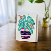 PARTY SNAILS CARD