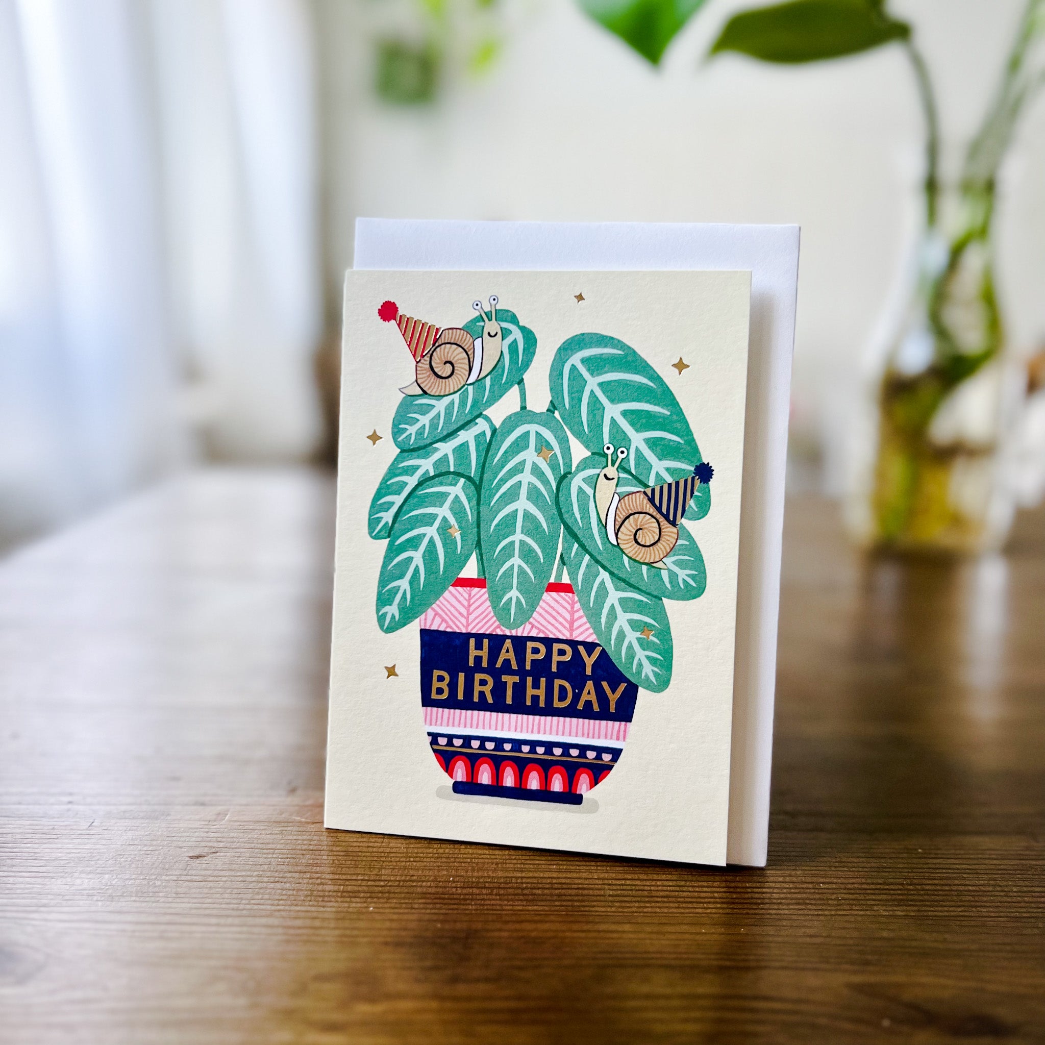 PARTY SNAILS CARD