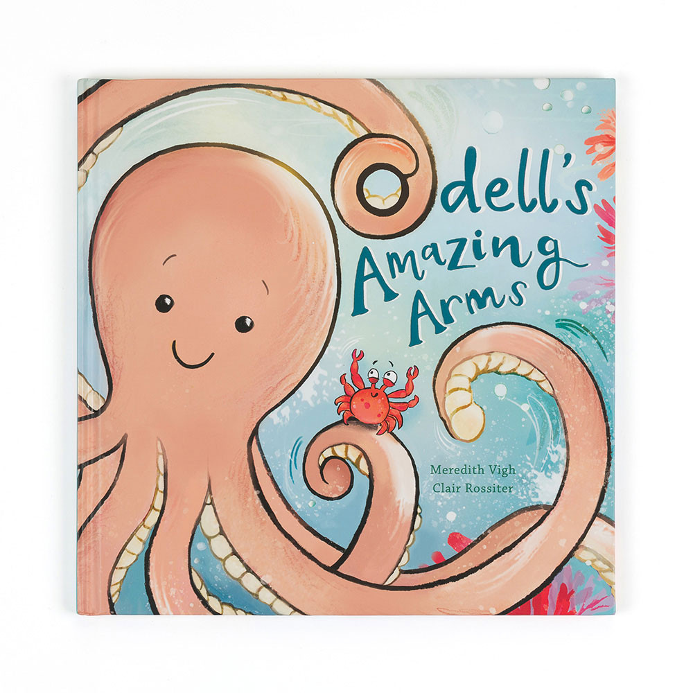 ODELL'S AMAZING ARMS BOOK by JELLYCAT
