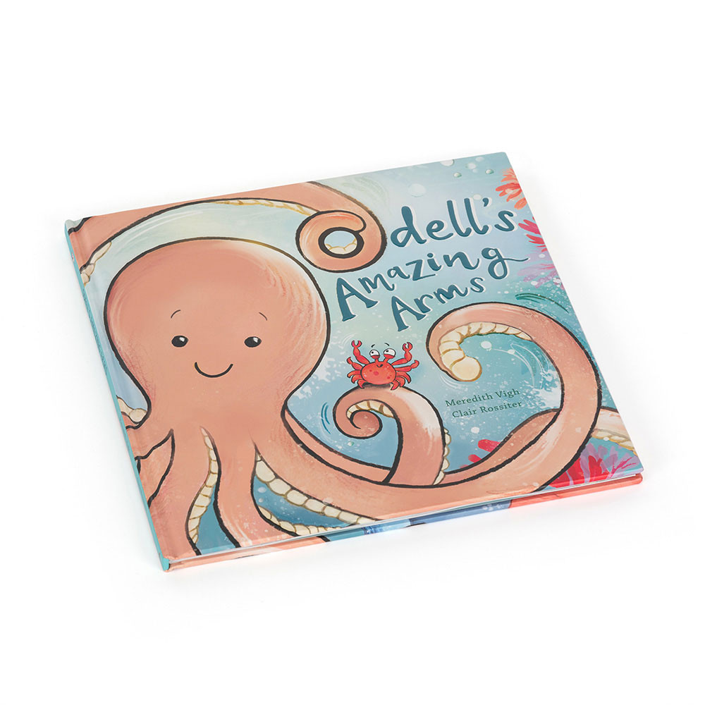 ODELL'S AMAZING ARMS BOOK by JELLYCAT