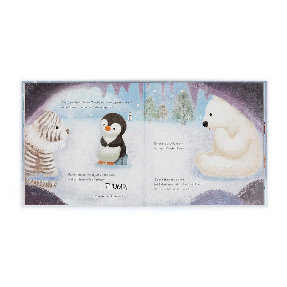 PEANUT PENGUIN'S PERFECT PRESENT BOOK by JELLYCAT