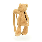 SMUDGE BEAR BACKPACK by JELLYCAT