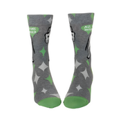 ALL PUNS INTENDED M-CREW SOCKS by BLUE Q