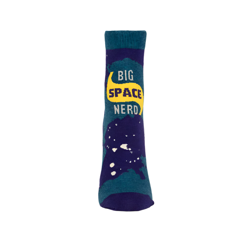 BIG SPACE NERD W-ANKLE SOCKS - by BLUE Q