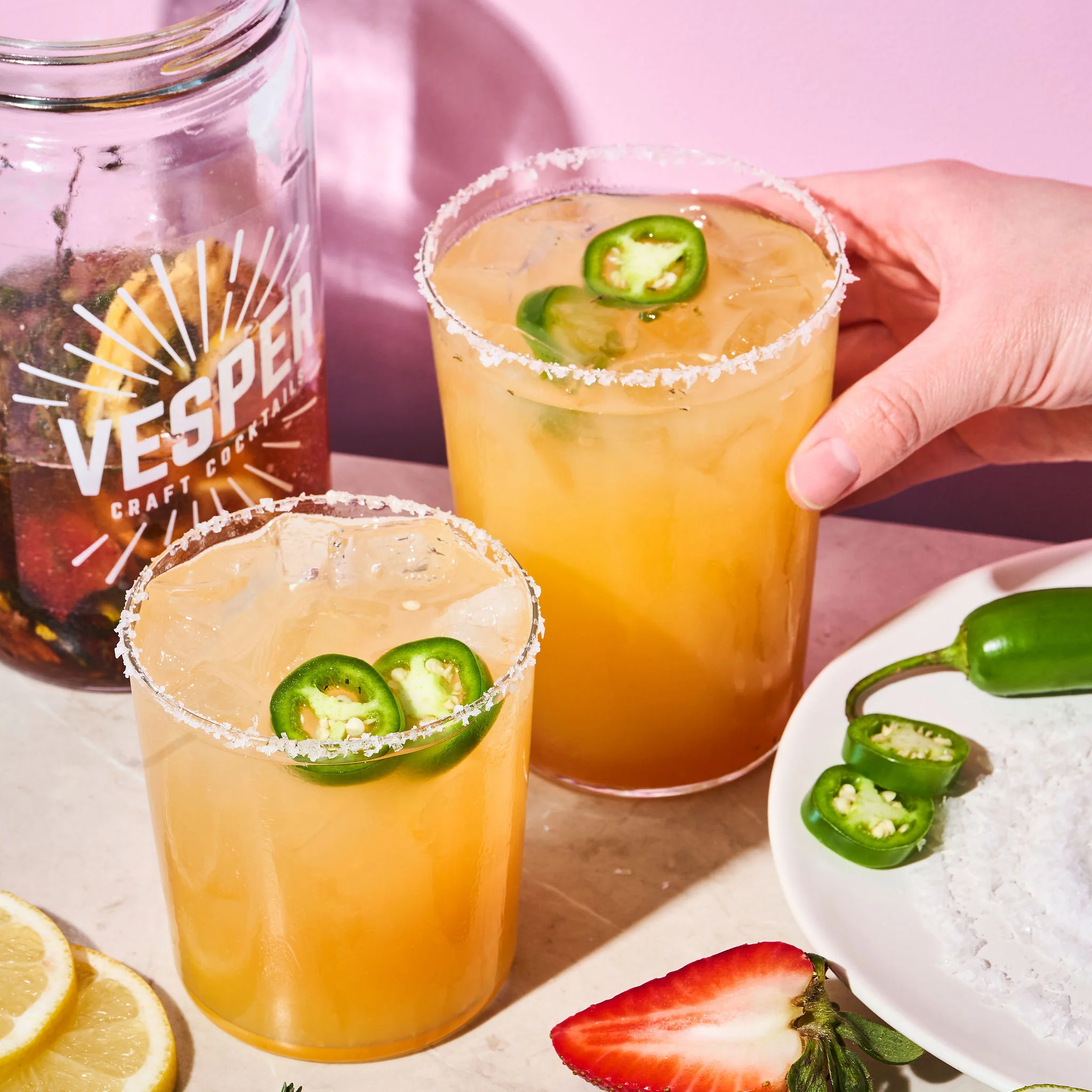 JALAPENO MARGARITA COCKTAIL KIT by VESPER CRAFT COCKTAILS