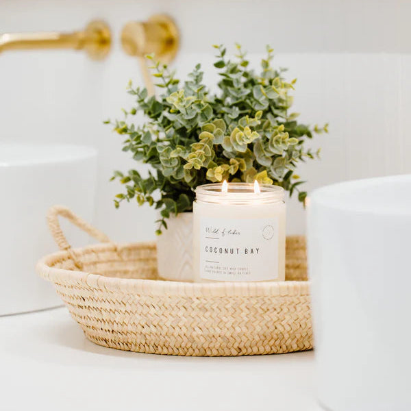 COCONUT BAY SOY WAX CANDLE by WILD FLICKER
