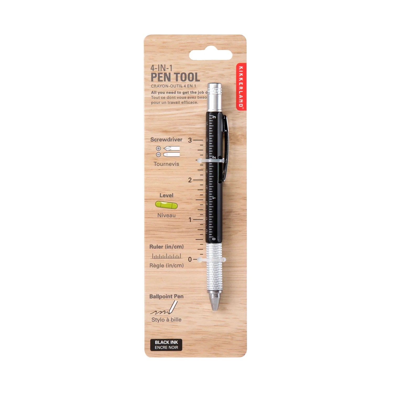 4-IN-1 BLACK PEN TOOL