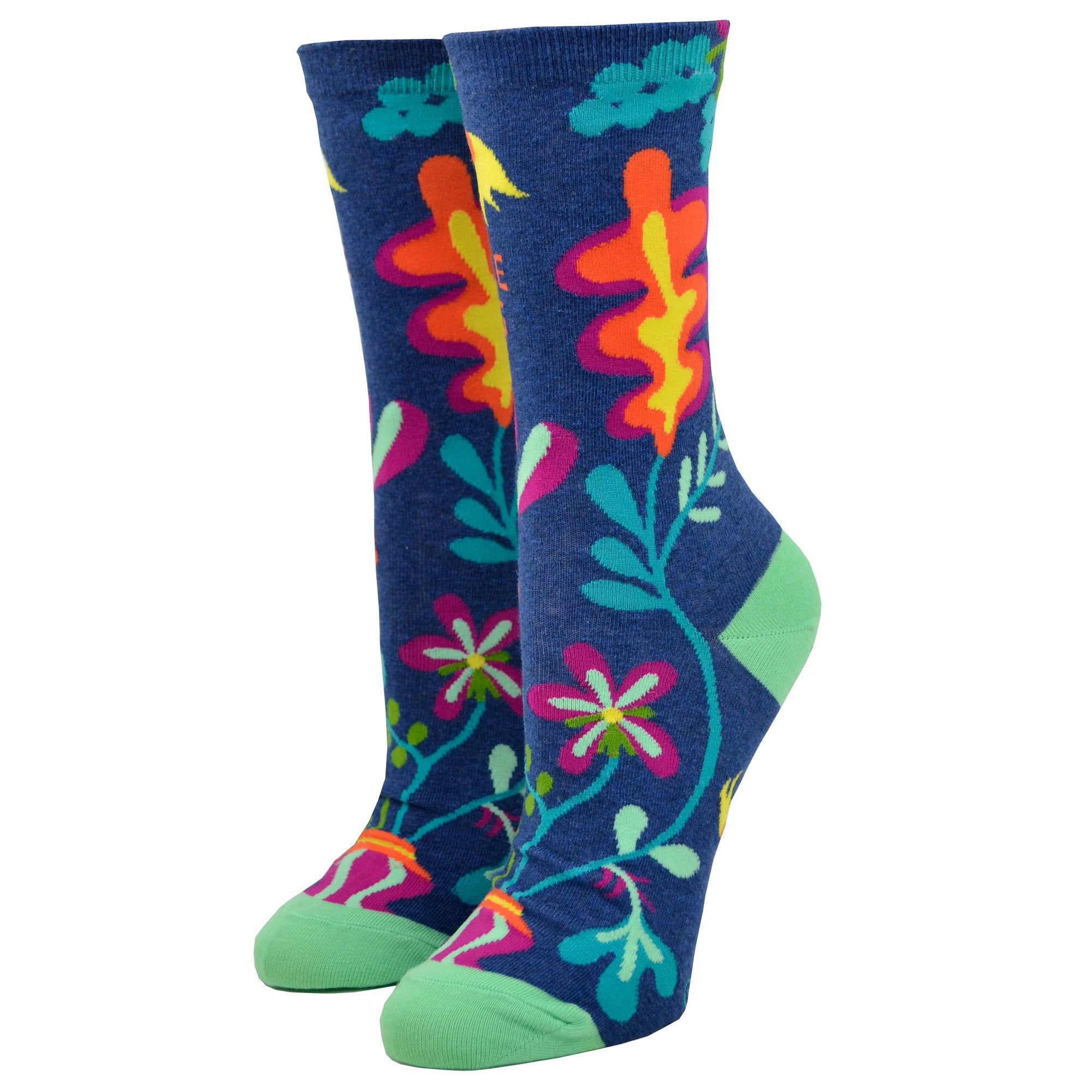 I'M A DELICATE FUCKING FLOWER W-CREW SOCKS by BLUE Q