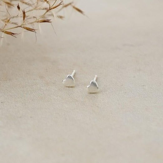 SILVER CUTIE STUDS by GLEE JEWELRY