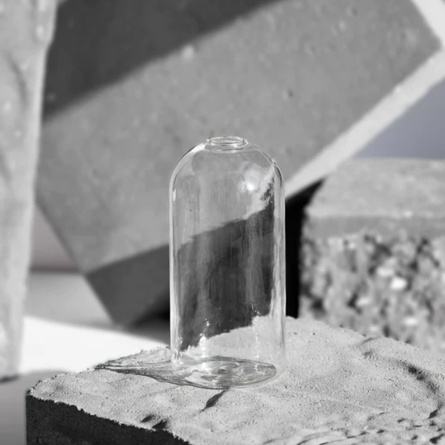 CLEAR WYLIE VASE by EVERLASTING CANDLE CO.