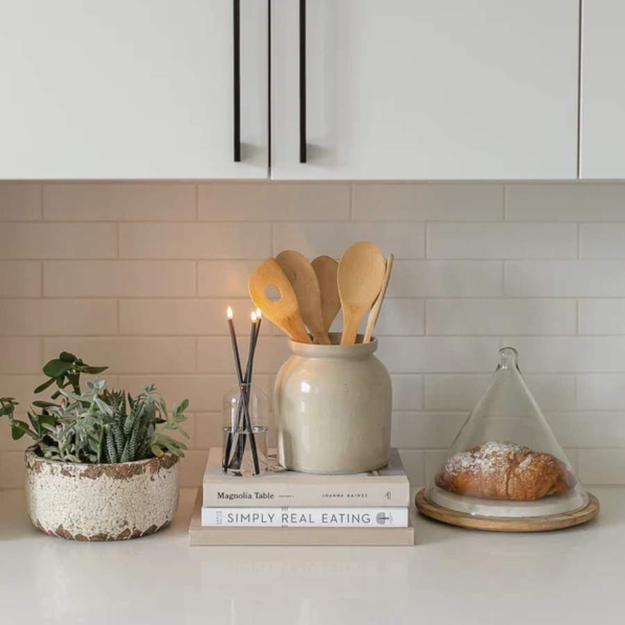 CLEAR WYLIE VASE by EVERLASTING CANDLE CO.