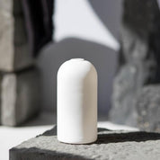 WHITE WYLIE VASE by EVERLASTING CANDLE CO.