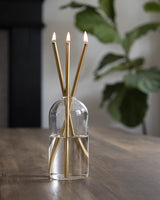 CLEAR WYLIE VASE by EVERLASTING CANDLE CO.