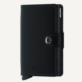 MINIWALLET in MATTE BLACK by SECRID