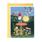 GNOME BIRTHDAY GREETING CARD