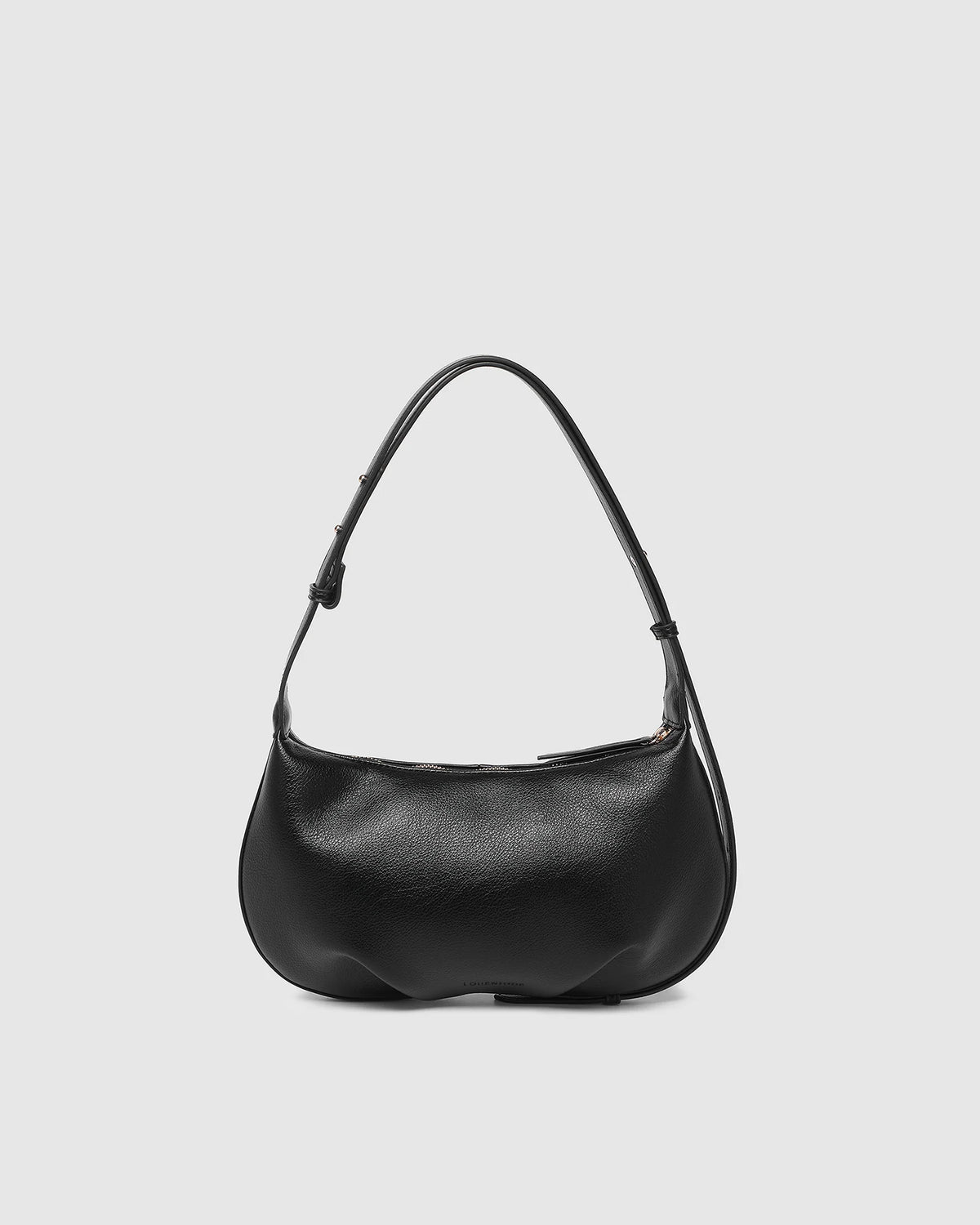 OLIVIA SHOULDER BAG in BLACK by LOUENHIDE