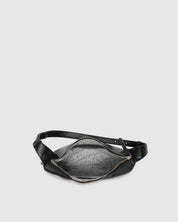 OLIVIA SHOULDER BAG in BLACK by LOUENHIDE