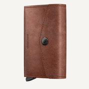 ENVELOPE WALLET in VINTAGE COGNAC by SECRID