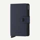 MINIWALLET in MATTE NIGHTBLUE by SECRID