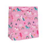 MEDIUM PINK UNICORN GIFT BAG