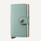 MINIWALLET in PEBBLE SEA GREEN by SECRID