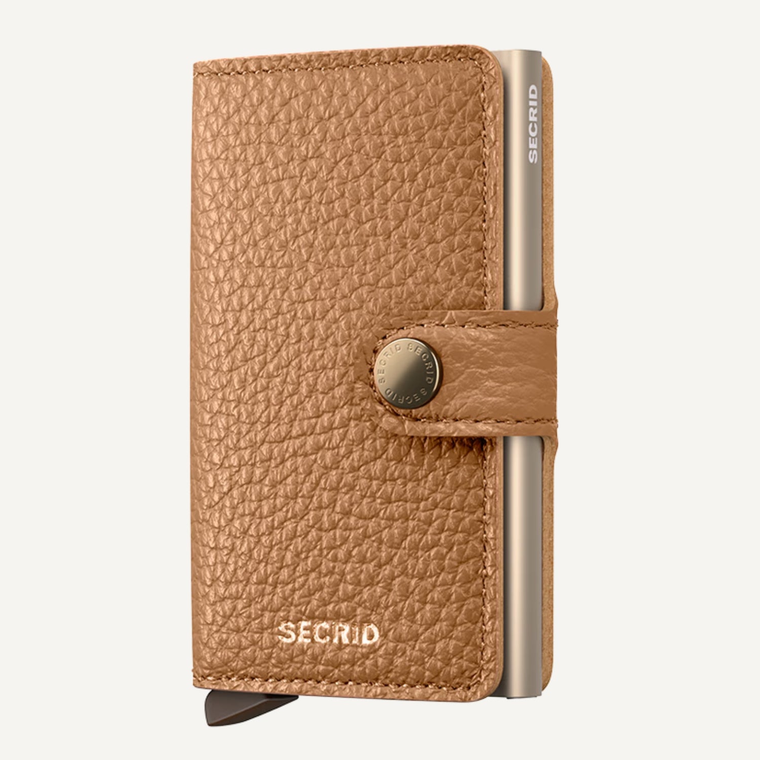 MINIWALLET in PEBBLE CAPPUCCINO by SECRID