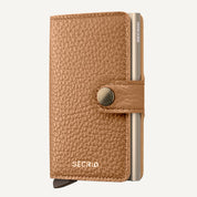 MINIWALLET in PEBBLE CAPPUCCINO by SECRID
