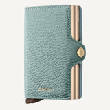 TWINWALLET in PEBBLE SEA GREEN by SECRID