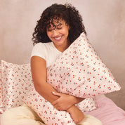 SATIN PILLOWCASE in CHERRY by KITSCH by KITSCH